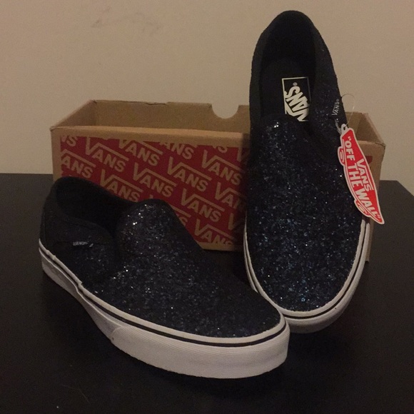vans midnight blue